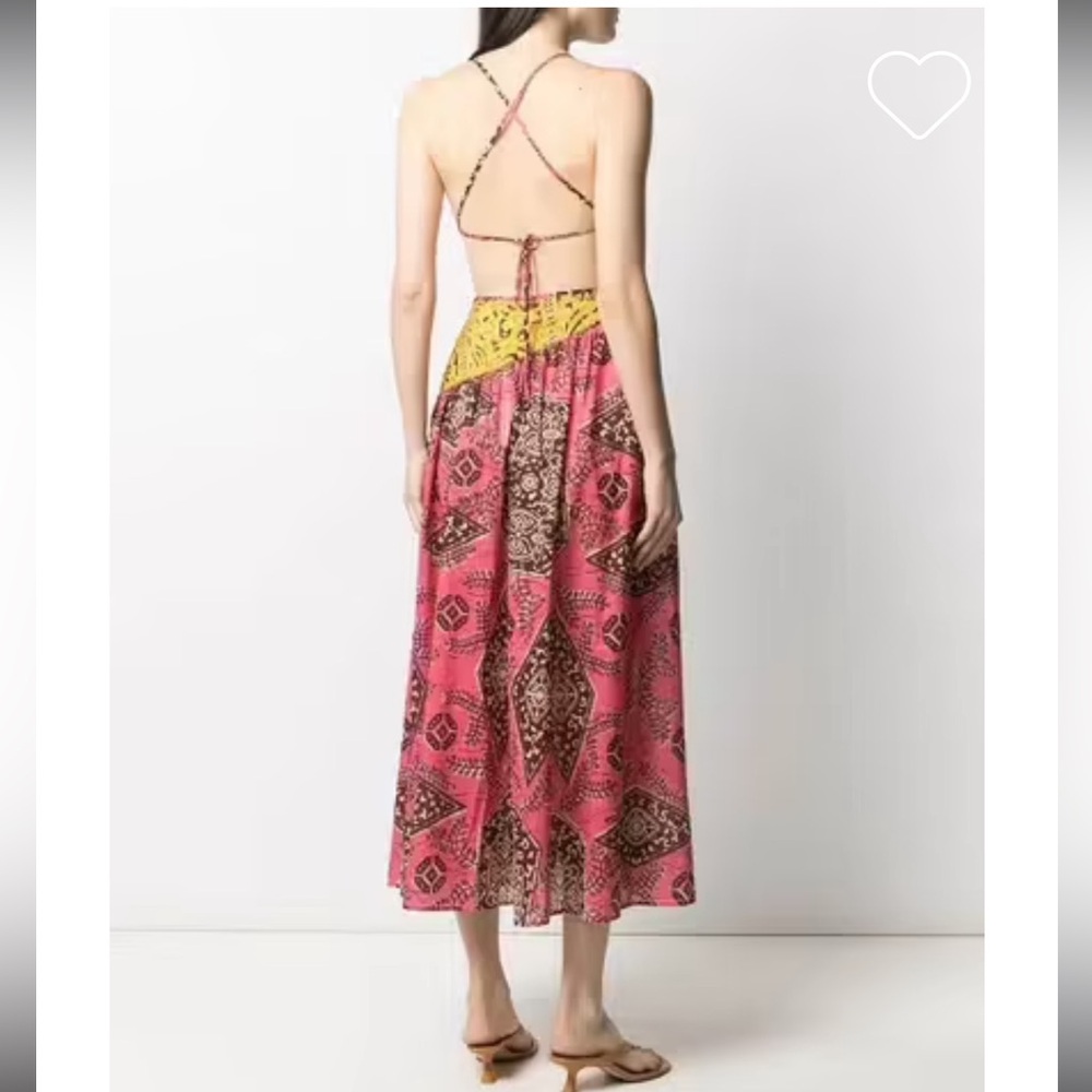 Zimmermann Paisley Print Cotton Maxi Dress – Brand 0 /Size XS From Black Panther - Picture 7 of 13